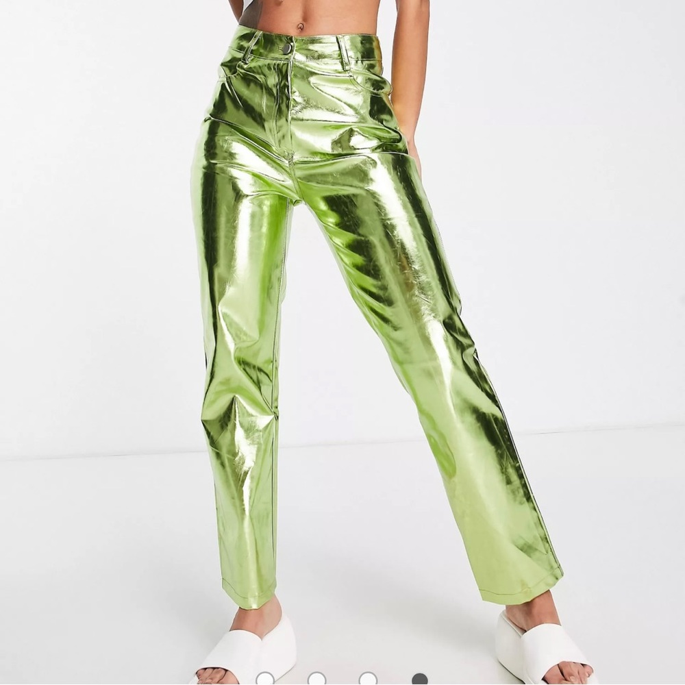 💚Amy Lynn Lupe Metallic Pants💚